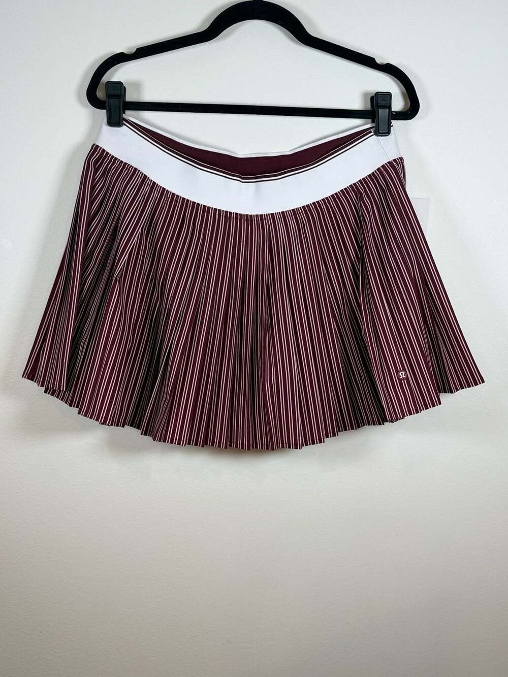 Lululemon Knife-Pleat High-Rise Tennis Skirt Size L